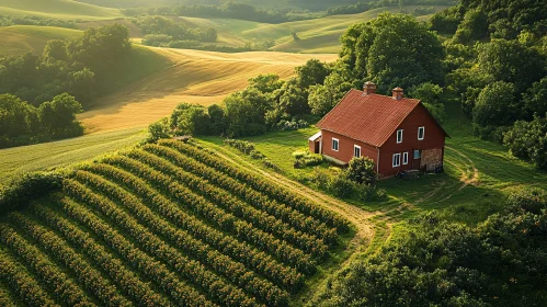 Picturesque Farmhouse in the Countryside