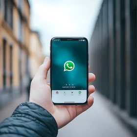 Smartphone with Messaging App
