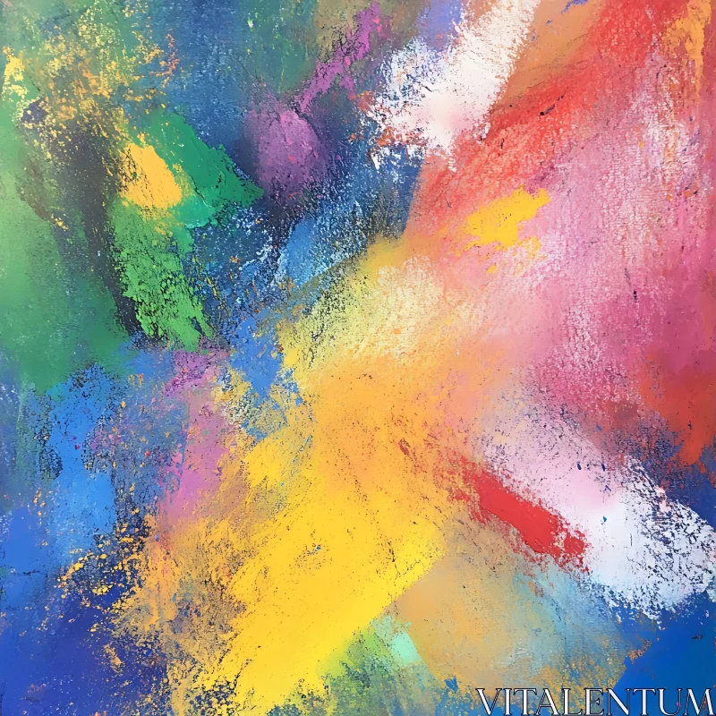 Vibrant Abstract Color Art