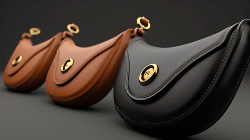 Exquisite Leather Bags: Brown, Tan, and Black | Fashion Accessories