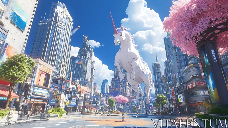 Mythical Encounter in the Metropolis
