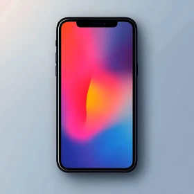 Colorful Display on Mobile Device