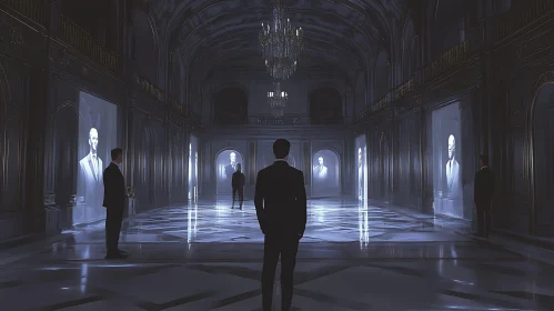 Formal Hallway Portraits