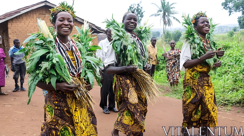 AI ART Vibrant African Celebration