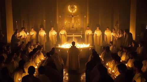 Monks in Ceremony