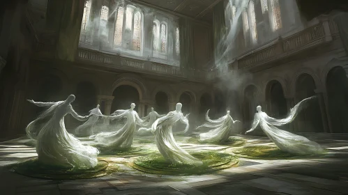 Ghosts Dancing in an Ancient Hall