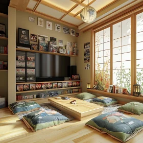 Comfortable Room with Natural Light