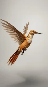 Hummingbird in Flight: A Study in Precisionism
