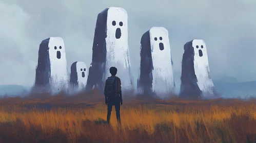 Ghostly Guardians of the Plains