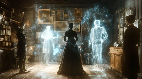 Ethereal Gathering: A Victorian Spectacle