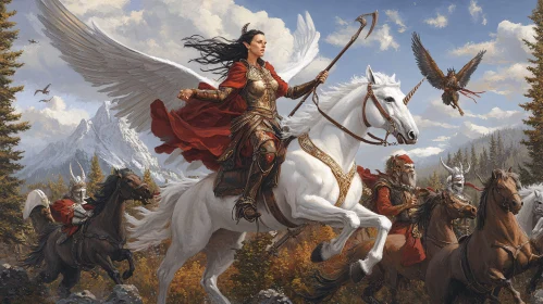 Fantasy Horse Ride of the Warriors