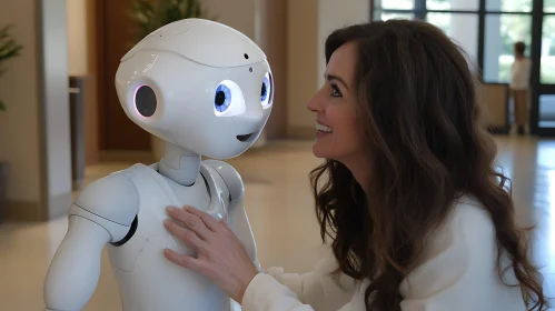 Human-Robot Interaction: A Smiling Encounter