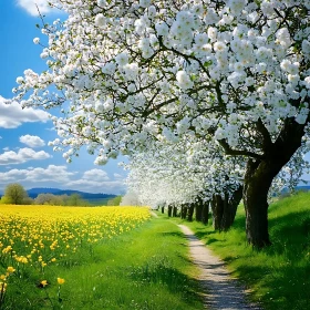 Spring Blossom Path