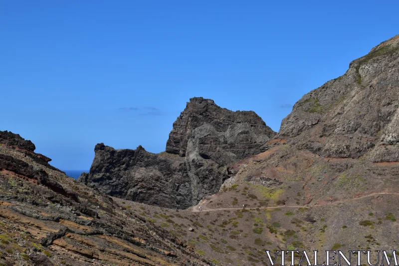 Imposing Rocky Mountain Landscape Free Stock Photo