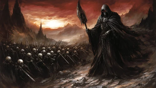 Skeletal Army of the Grim Reaper