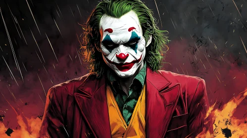 Sinister Grin: The Joker's Portrait