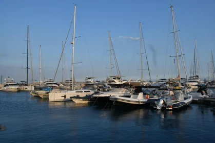 Yachts at Limassol Marina