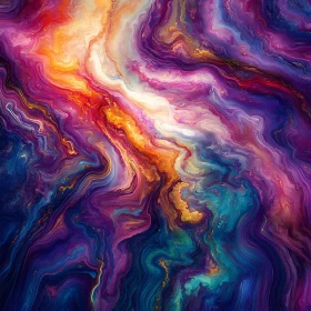 Colorful Cosmic Canvas