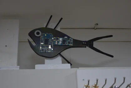 Electronic Fish Art