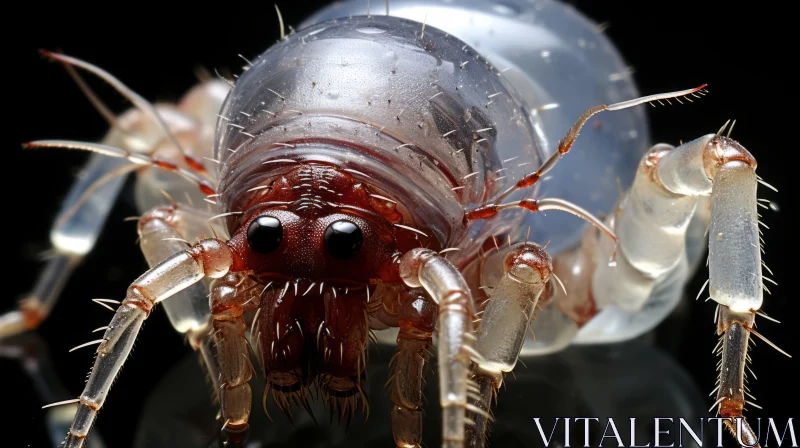 Surrealistic Grotesque Spider - A Translucent Wonder AI Image