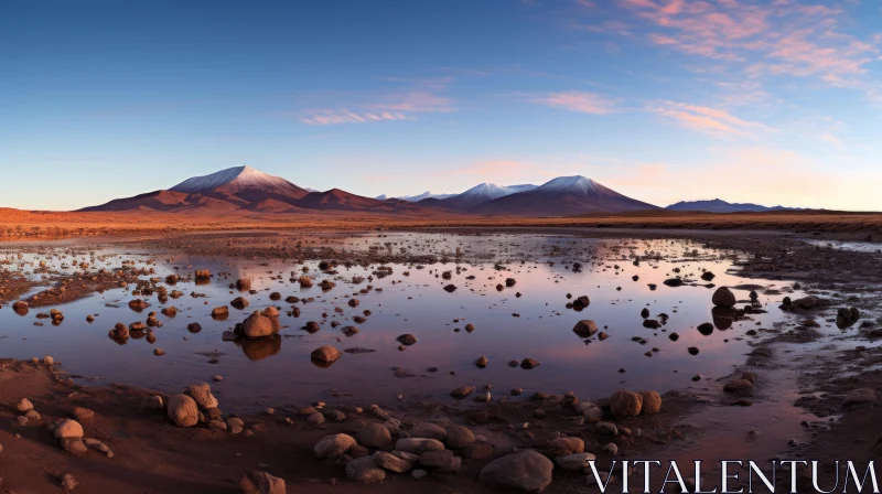 Captivating Rocky Mountains near Tranquil Water | Impressive Panoramas AI Image