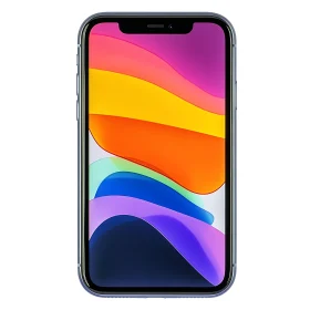 Mobile Phone with Abstract Color Screen