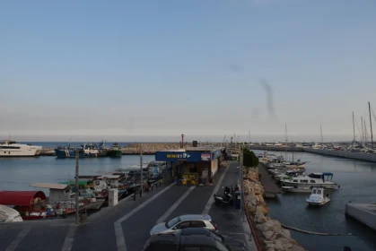 Boats Docked at Limassol Harbor