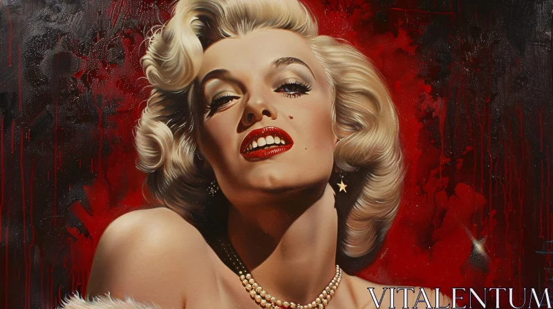 AI ART Timeless Glamour of Marilyn Monroe