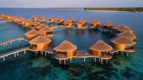 Floating Huts in the Maldives: A Serene Retreat on the Water
