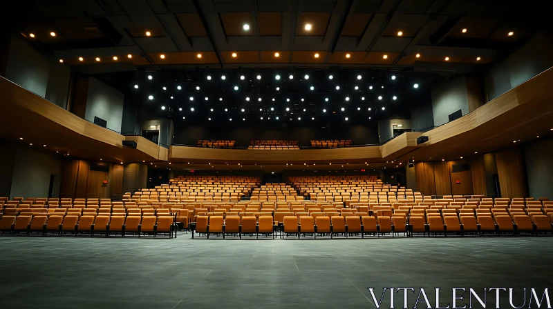 AI ART Empty Theater Seating