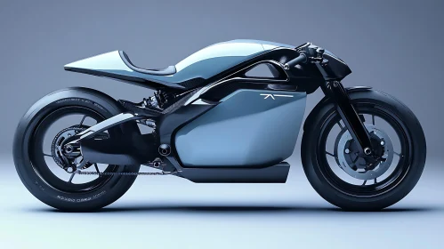 Modern Motorcycle Profile - Transportation Design