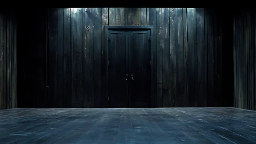 Monochrome Wooden Interior