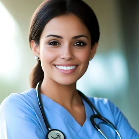 Portrait of a Smiling Doctor