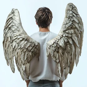 Winged Figure: Back Portrait