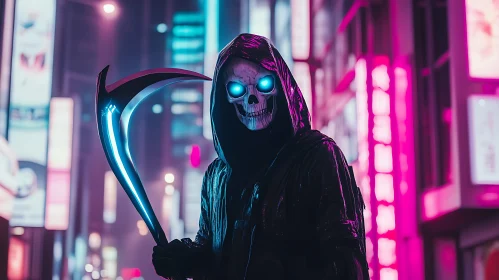 Cyberpunk Grim Reaper