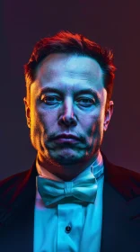 Formal Portrait of Elon Musk