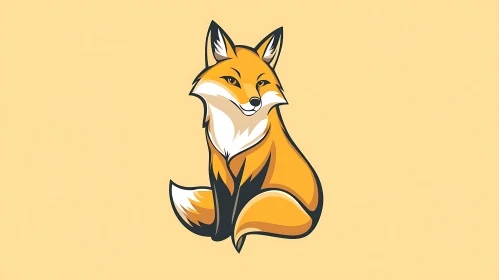 Whimsical Fox Cartoon Image