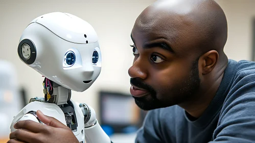 Human Connection with AI Robot