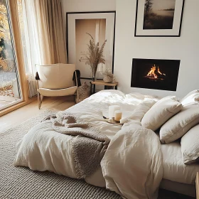 Tranquil Bedroom with Natural Light