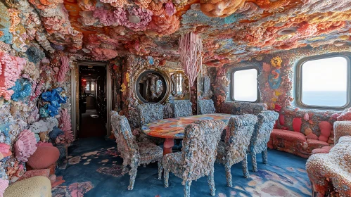 Coral Reef Inspired Room