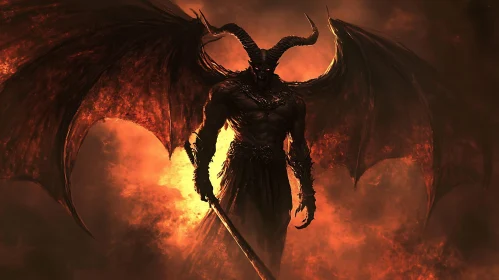 Dark Wings and Burning Skies