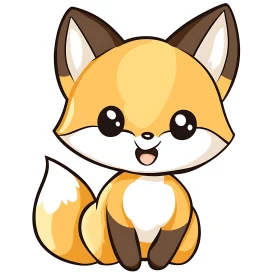 Delightful Fox Character Design