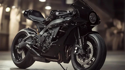 Monochrome Motorcycle Masterpiece
