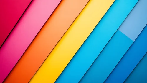 Abstract Color Spectrum Lines Design