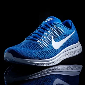 Nike Sneaker in Blue and White