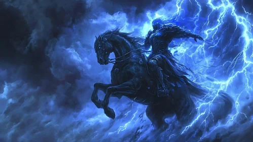 Storm Rider: Knight on Horseback