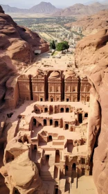 Explore the Ancient City of Petra in Jordan | Aerial View