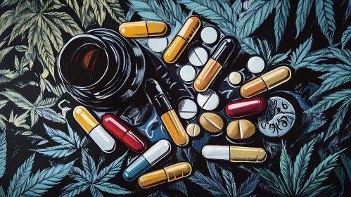 Pharmaceutical Still Life Artwork