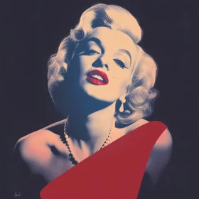 Iconic Marilyn Monroe Pop Art