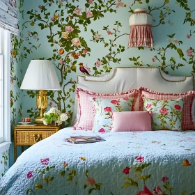 Vintage Floral Bedroom Decor